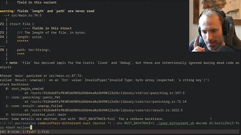 Implementing the BitTorrent Protocol in Rust .